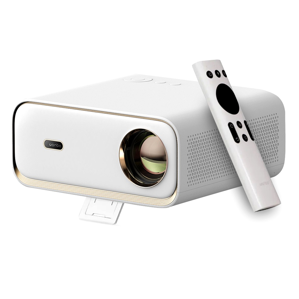 Wanbo X5 Projector, 1100 ANSI Lumens, Native1080P, Android 9.0, Auto-keystone Correction, Auto Focus, WiFi 6, 1GB/16GB, Bluetooth 5.0