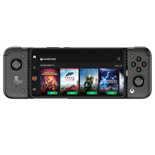 GameSir X2 Pro-Xbox(Android) Mobile Game Controller, 1 Month Free Xbox Game Pass Ultimate, Retractable Max 167mm, Licensed by Xbox for Android Smartphones, Black