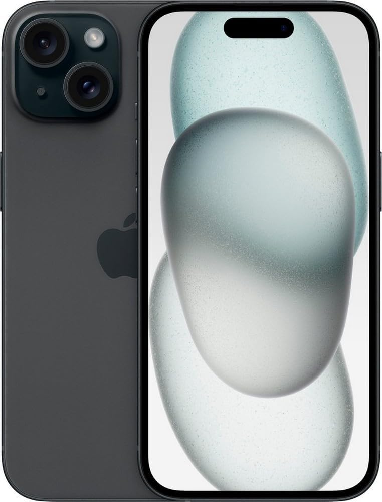 Apple iPhone 15 Plus, 128GB, Black - AT&T (Renewed Premium)